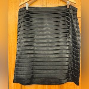 Dress barn Special Occasion Black Skirt size 16